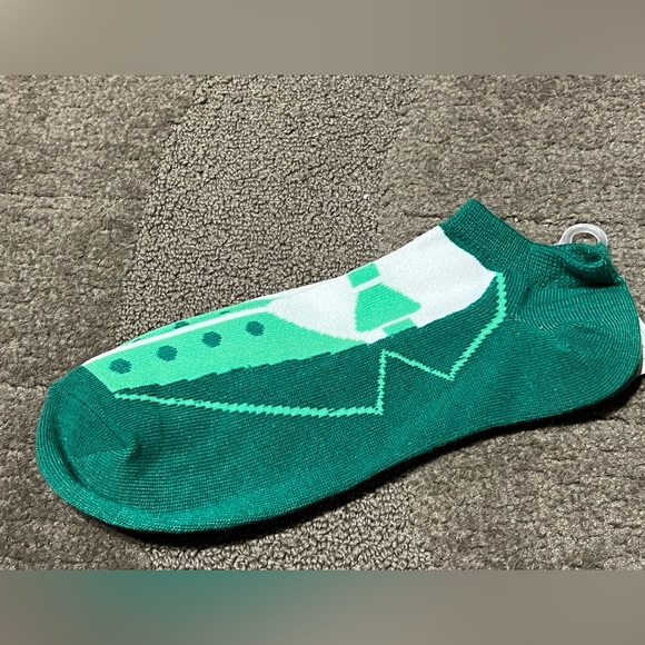 *6 for $10!* St. Patrick’s Day Paddy Low-Cut Socks Tuxedo Leprechaun Shamrock ☘️ - Picture 2 of 5
